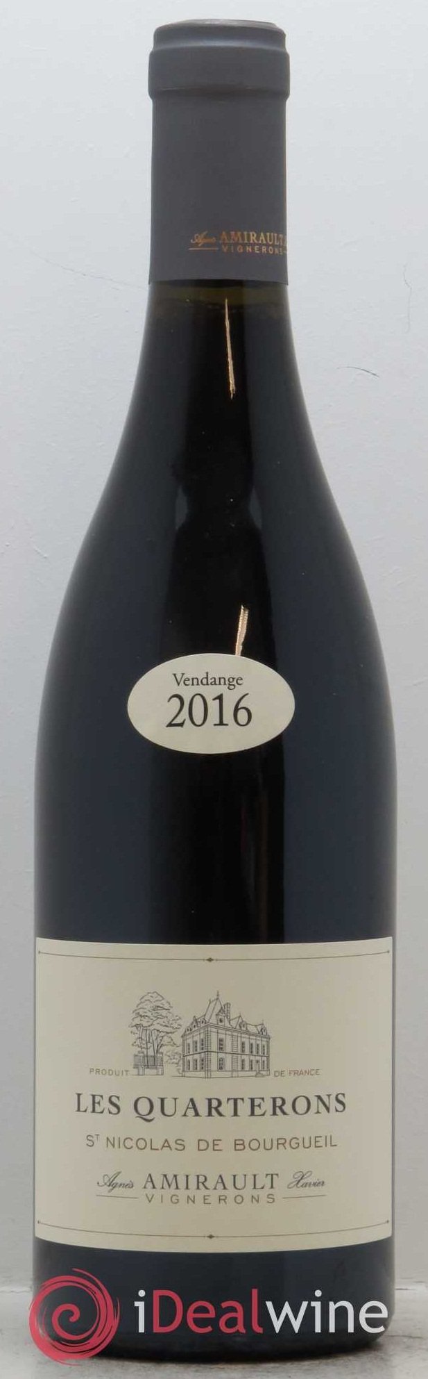Amirault St Nicolas de Bourgueil Les Quarterons 2016