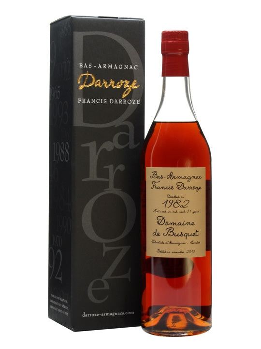 Francis Darroze Bas-Armagnac Domaine de Lahitte Vintage 1982