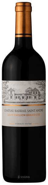 Chateau Barrail Saint Andre Saint Emilion Grand Cru 2015