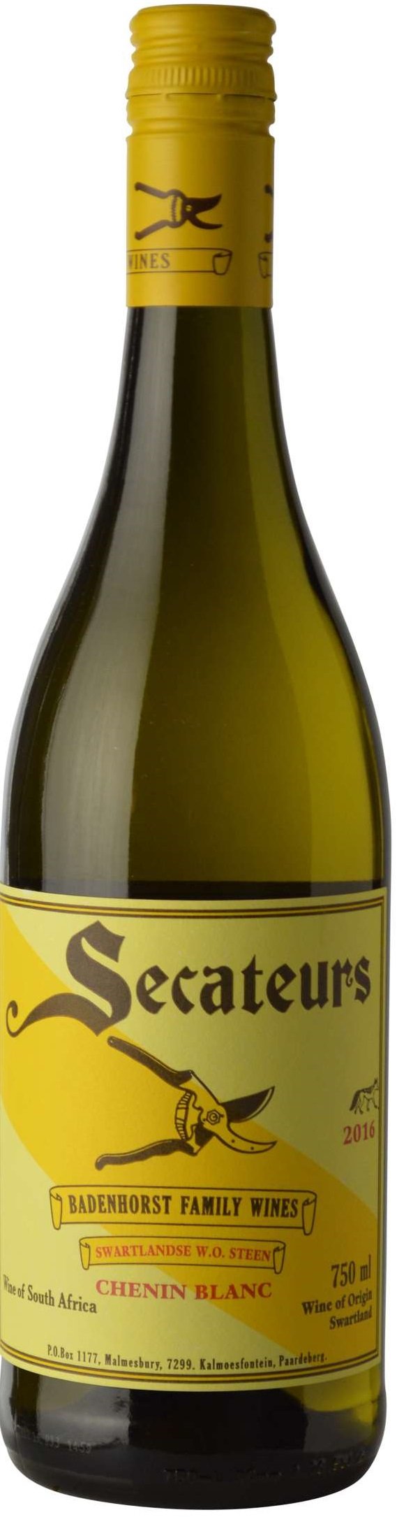 Badenhorst Family Wines Secateurs Red Blend 2016