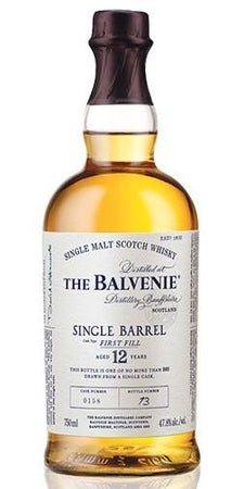 The Balvenie Scotch Single Malt 12 Year Single Barrel First Fill 2012