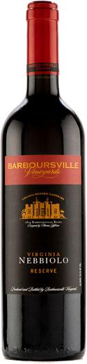 Barboursville Vineyards Nebbiolo Reserve 2015