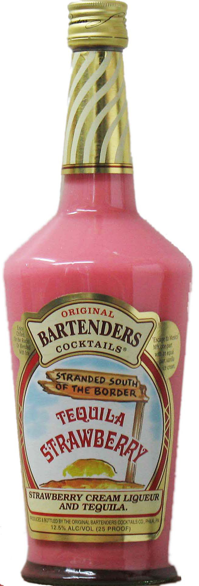 Original Bartenders Cocktails Strawberry Margarita