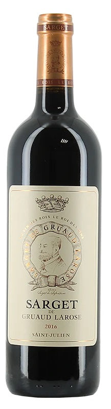Château Gruaud-Larose Sarget de Gruaud-Larose Saint-Julien 2015 (Case Only)
