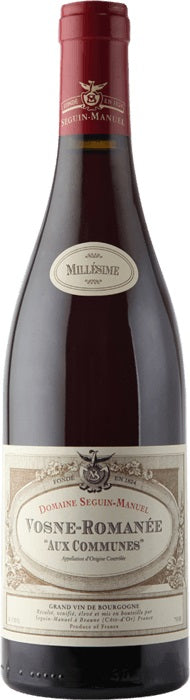 SEGUIN MANUEL DOMAINE VOSNE ROMANEE AUX COMMUNES