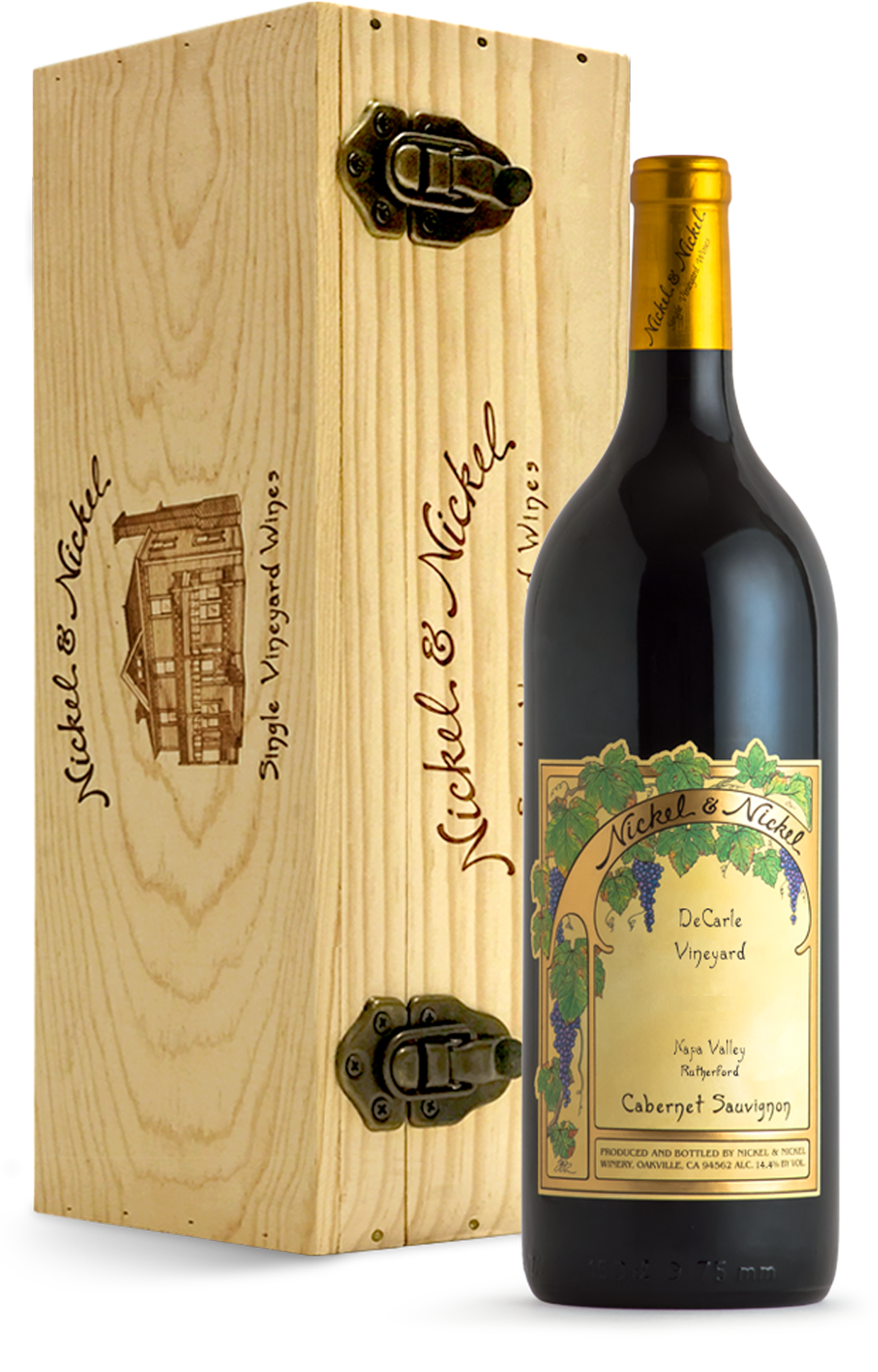 NICKEL & NICKEL CABERNET SAUVIGNON DECARLE VINEYARD WOOD 2019
