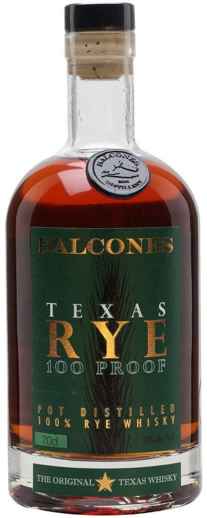 Balcones Whiskey Texas Rye