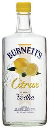 Burnett's Vodka Citrus-Wine Chateau