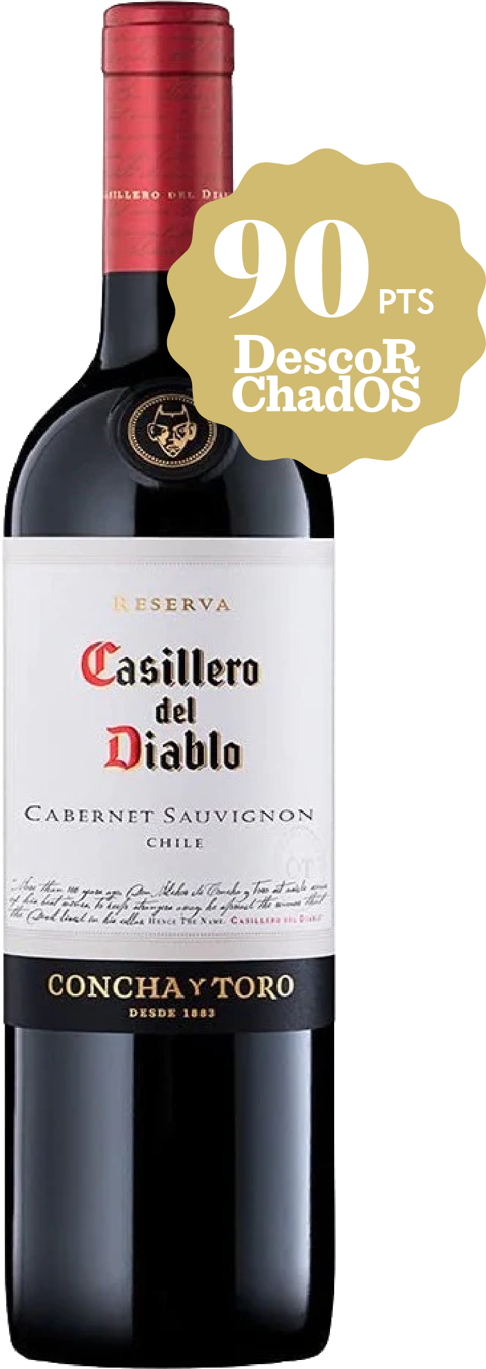Concha y Toro Casillero del Diablo Cabernet Sauvignon Reserva 2019