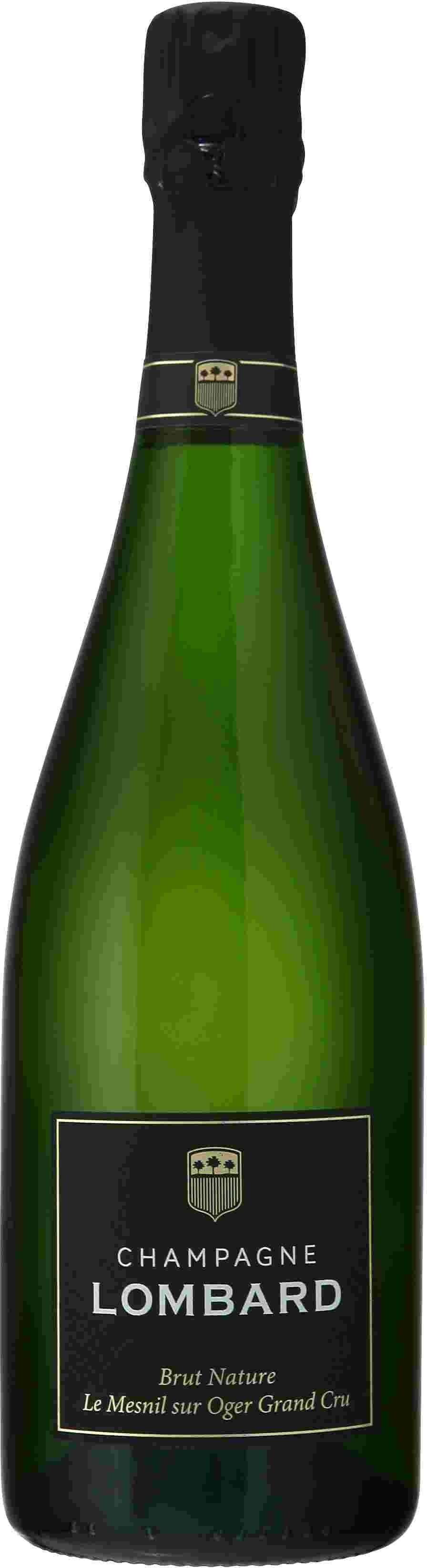 Champagne Lombard Champagne Brut Nature Blanc de Blancs le Mesnil Sur Oger