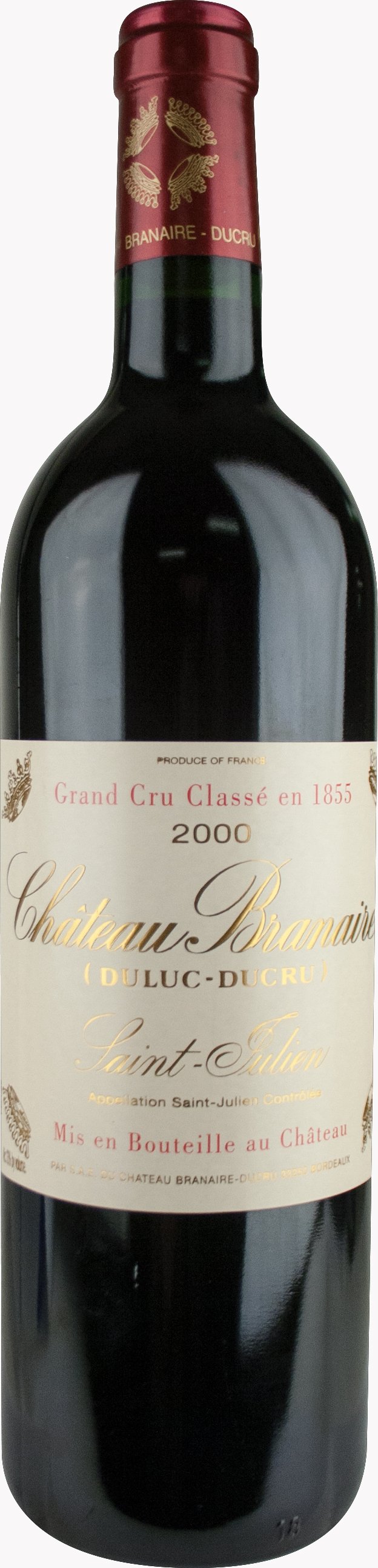 Chateau Branaire Ducru Saint Julien 2000