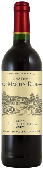 Chateau Saint-Martin Duplessis Cotes de Blaye 2010
