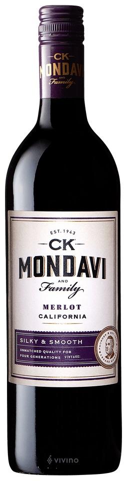 CK Mondavi Merlot 2017