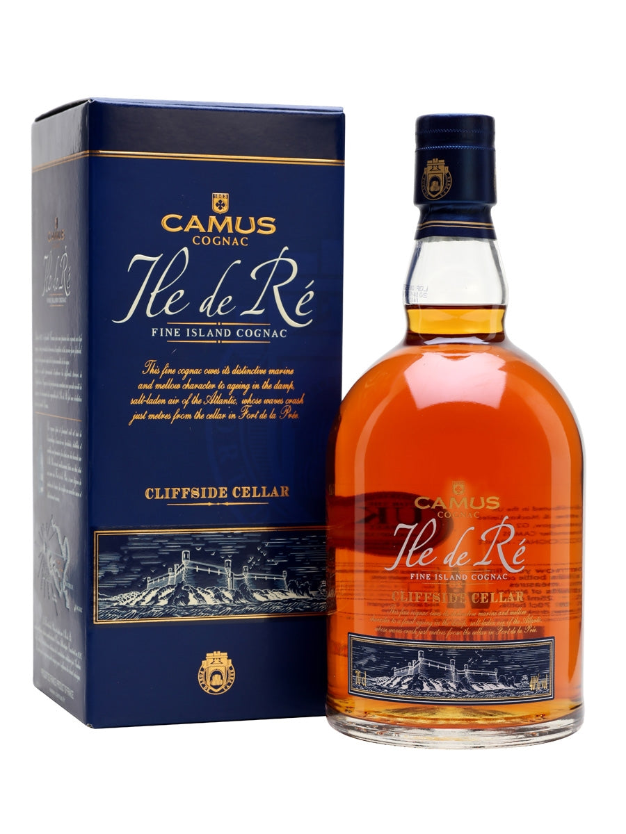 Camus Cognac Ile de Re Cliffside Cellar
