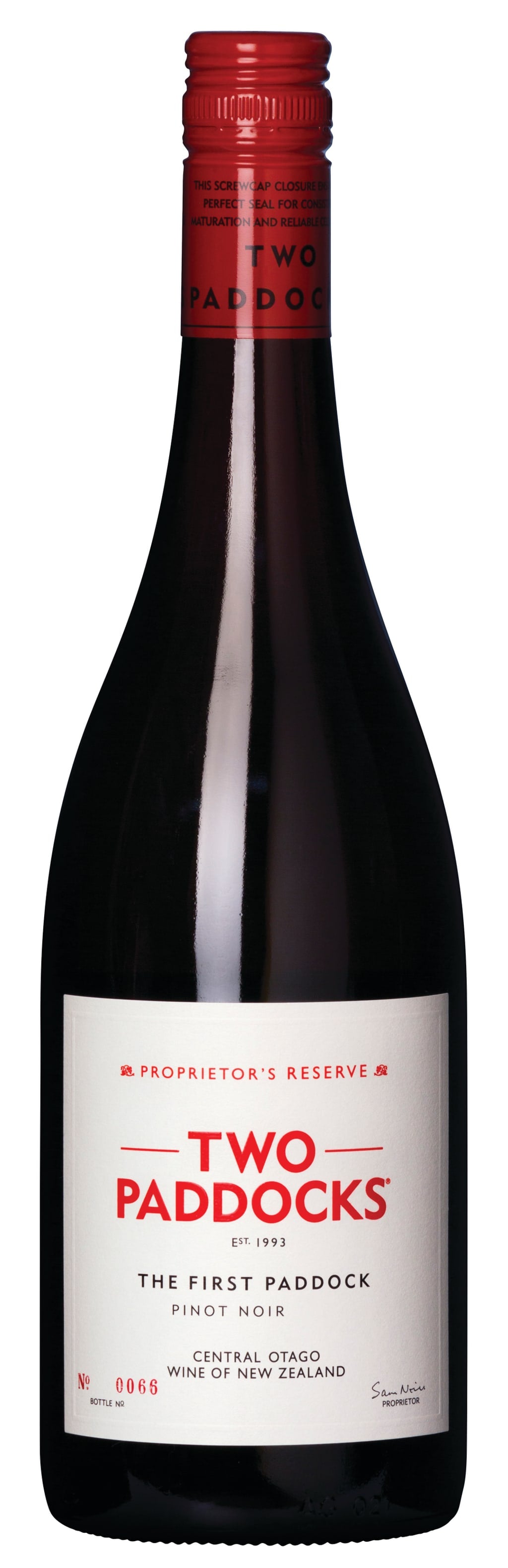 Two Paddocks Pinot Noir Single Vineyard First Paddock 2018
