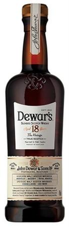 Dewar's Scotch 18 Year The Vintage