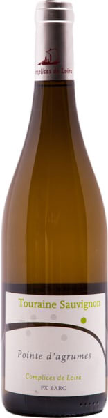 Complices de Loire Touraine Sauvignon Pointe d'Agrumes 2019
