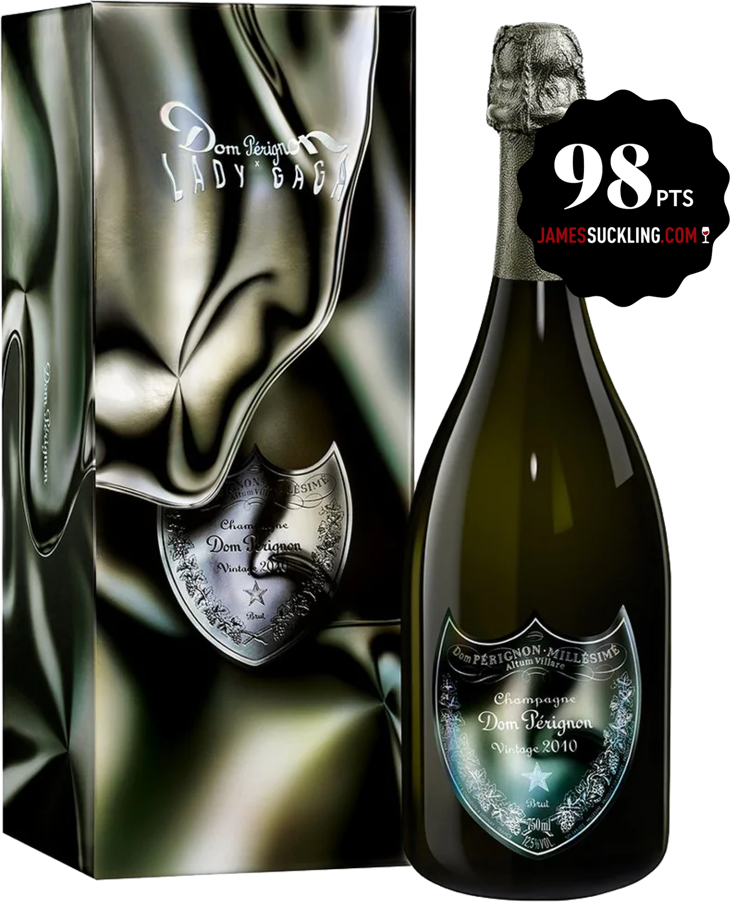 Dom Pérignon Brut x Lady Gaga Limited Edition Champagne with Gift Box