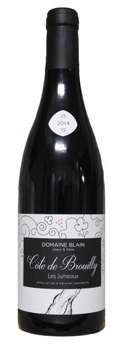 Domaine Blain Soeur et Frere Cote de Brouilly Les Jumeaux 2014