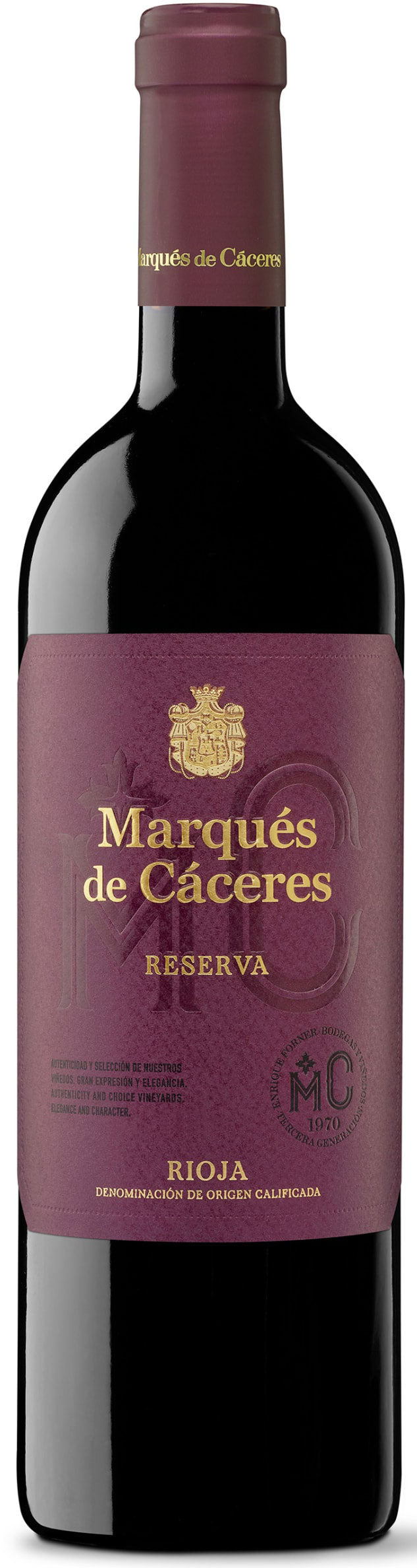 Marques de Caceres Rioja Reserva 2015
