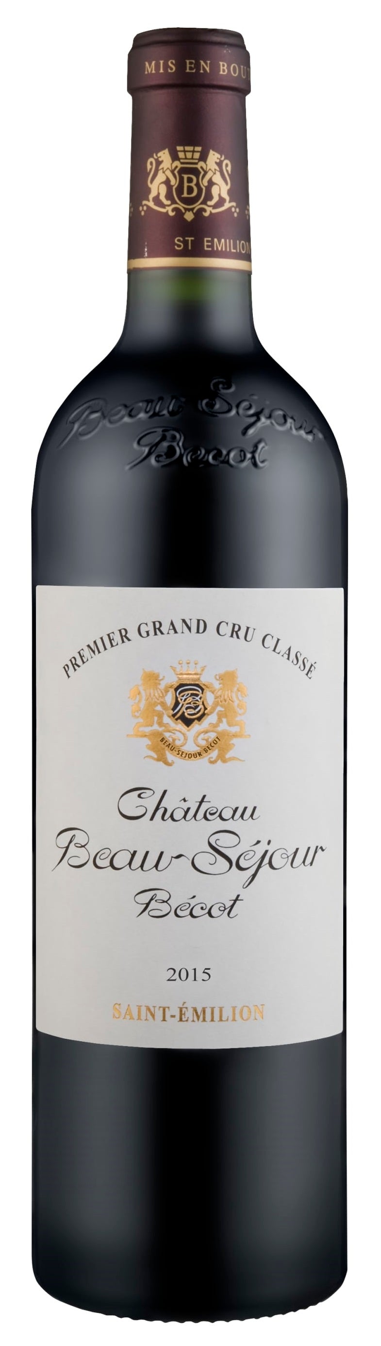 Château Beau-Séjour Bécot Saint-Émilion 1er Grand Cru Classé 2015