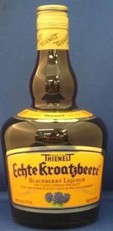 Echte Kroatzbeere Liqueur Blackberry-Wine Chateau