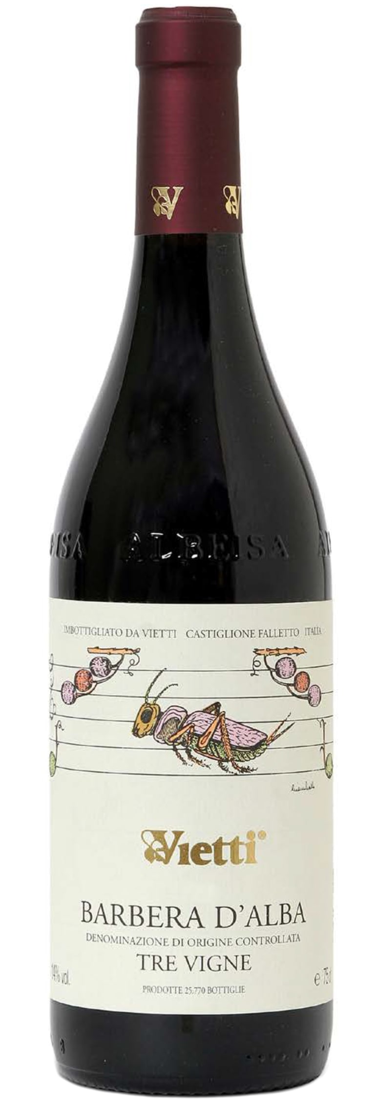 Vietti Barbera d'Alba Tre Vigne 2018