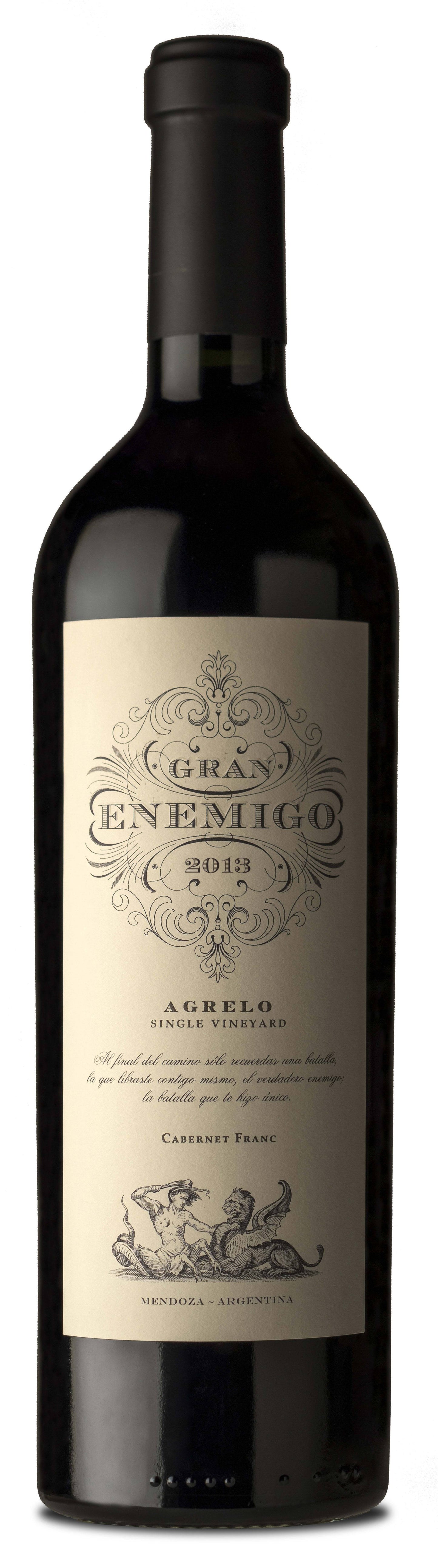 El Enemigo Cabernet Franc Gran Enemigo Agrelo 2013