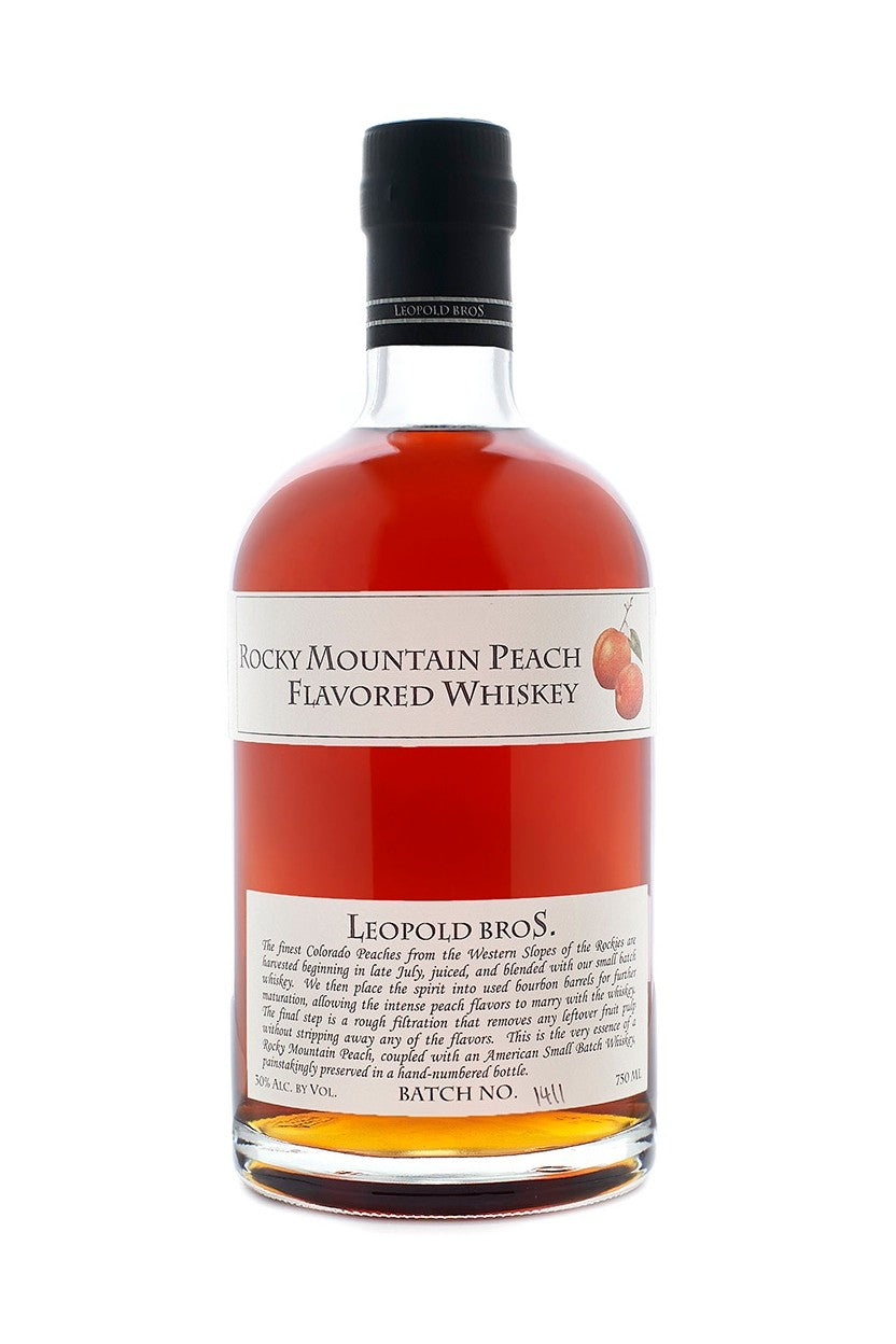 Leopold Bros Whiskey Rocky Mountain Peach