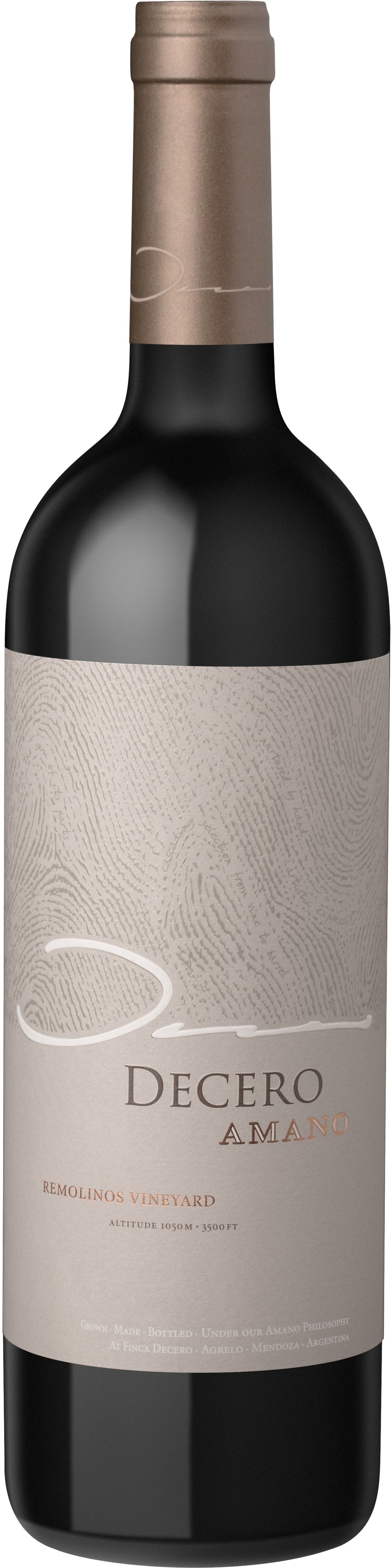 Finca Decero Amano Remolinos Vineyard 2014