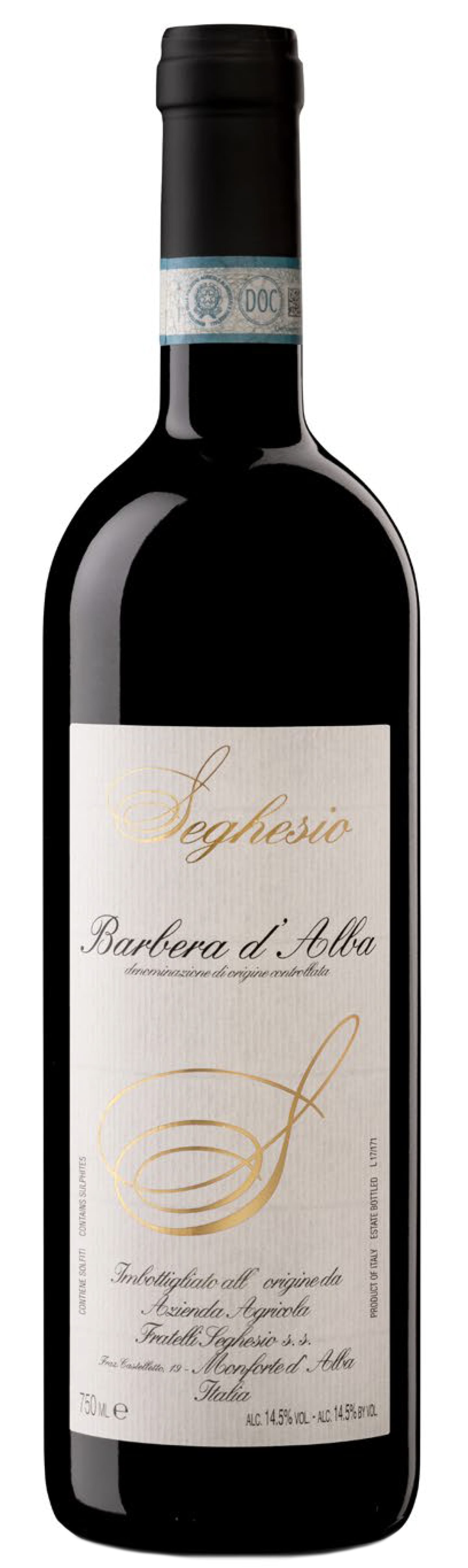 Barbera d'Alba, Seghesio 2020