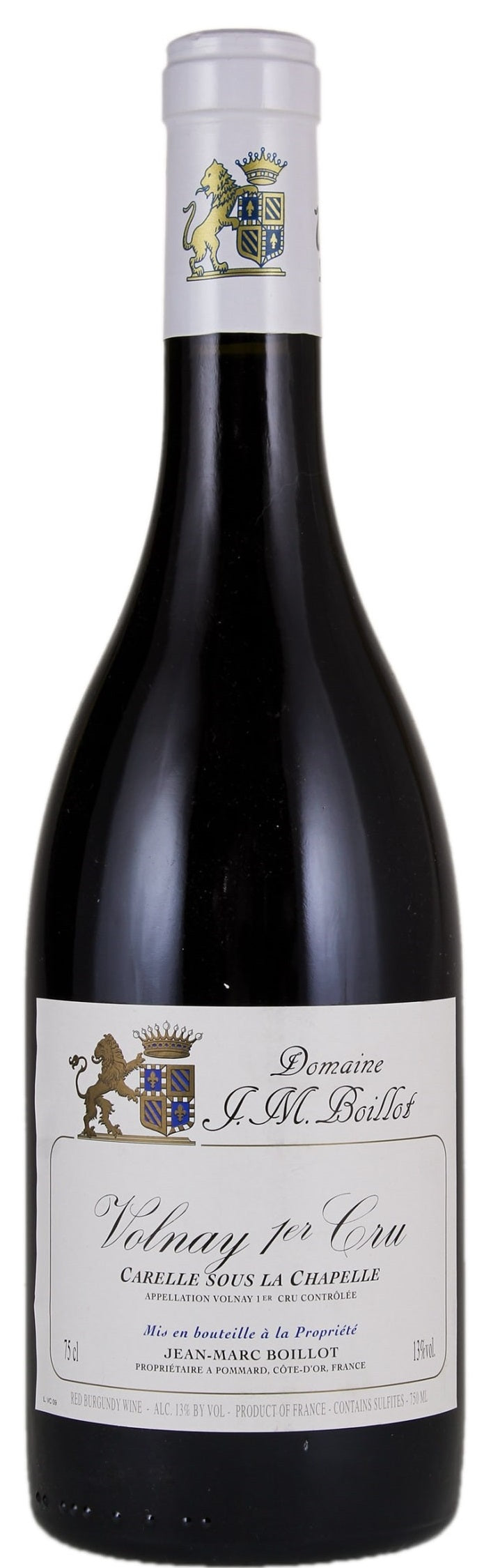 BOILLOT VOLNAY PREMIER CRU CARELLE SOUS LA CHAPELLE 2018