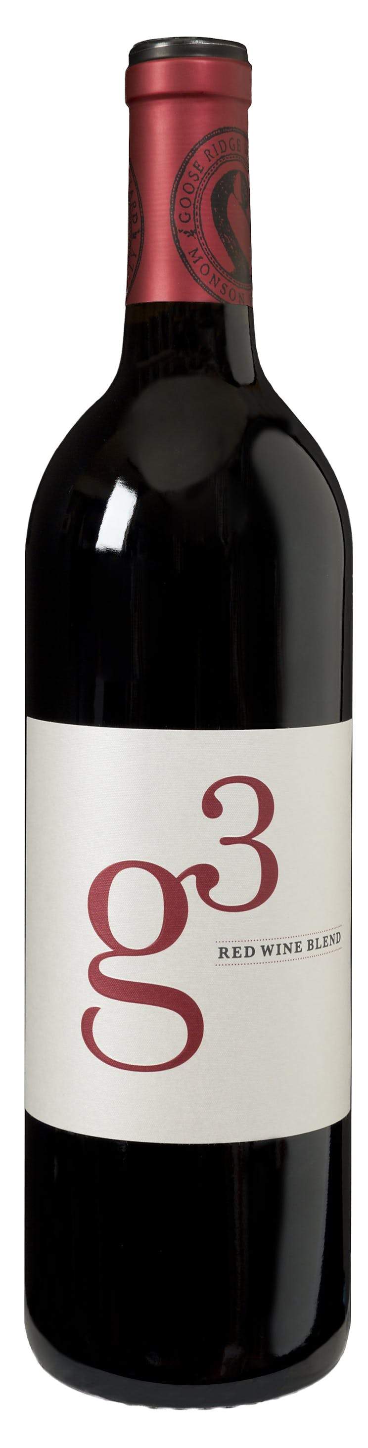 G3 By Goose Ridge Red Wine Blend 2016