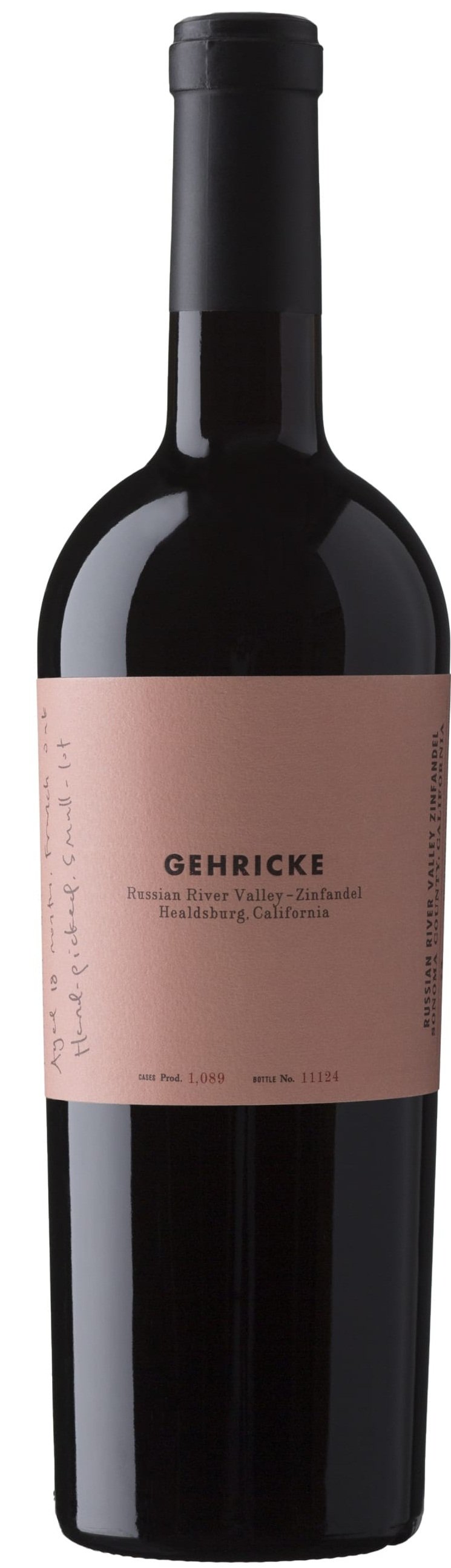 Gehricke Zinfandel Russian River Valley 2015