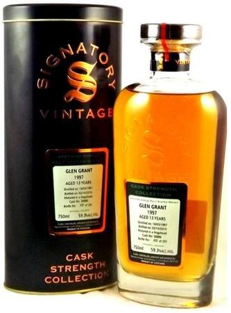 Glen Grant Scotch Single Malt 1997 Cask Strength Bottled By Signatory 1997-Wine Chateau