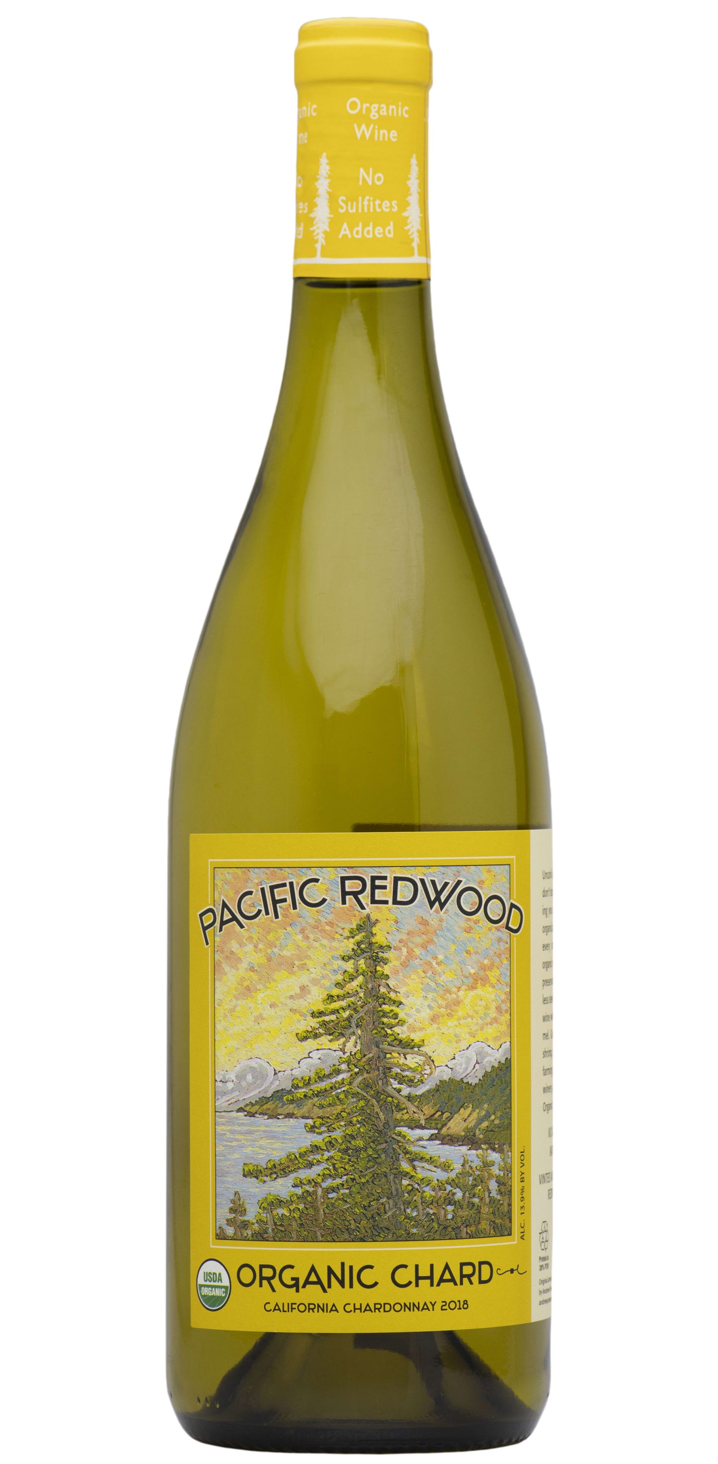 Pacific Redwood Organic Chardonnay 2019