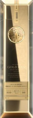 Gold Bar Whiskey Gold Finished