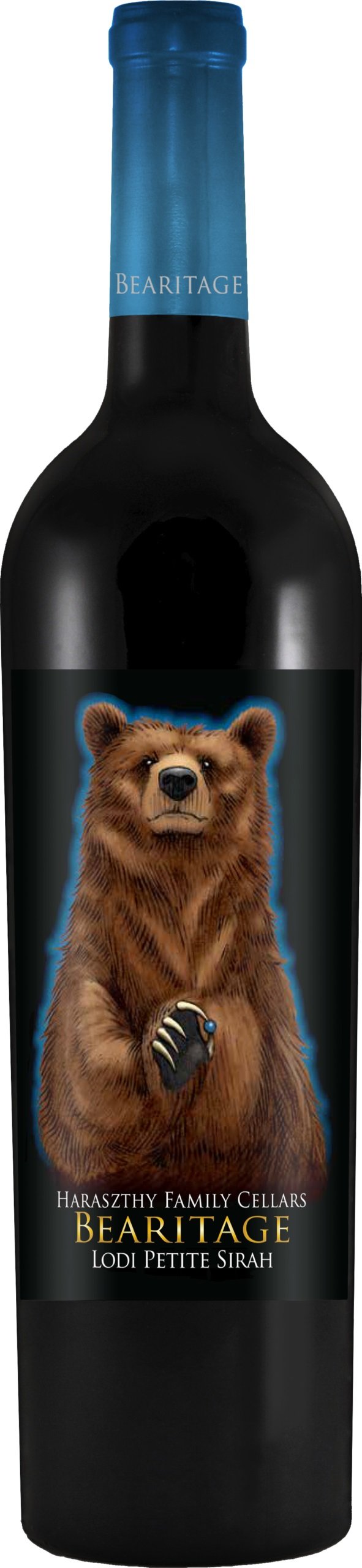 Haraszthy Petite Sirah Bearitage 2015