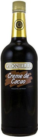 Gionelli Liqueur Creme de Cacao Dark