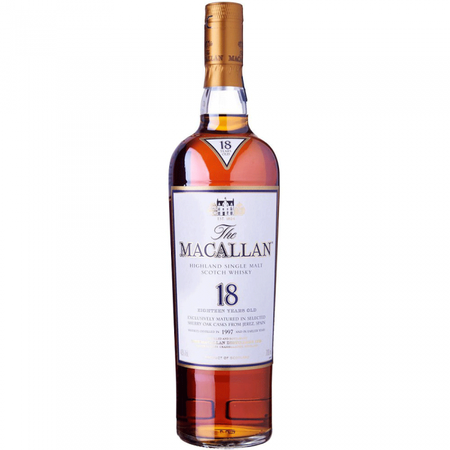 The Macallan Sherry Oak Scotch Single Malt 18 Year 2018 The Macallan Sherry Oak Scotch Single Malt 18 Year 2018