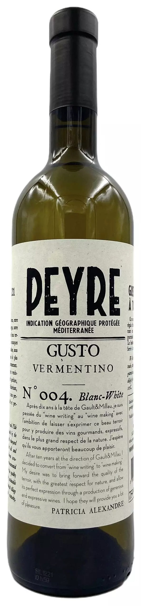 Domaine Des Peyre Gusto Blanc 2021 *NEW* 2021