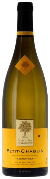 Isabelle & Denis Pommier Petit Chablis Hauterivien 2020