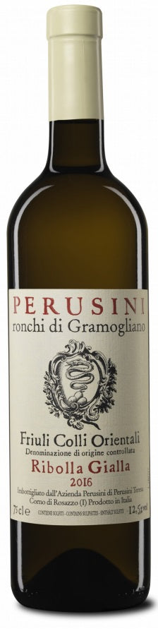Perusini Ribolla Gialla Colli Orientali del Friuli 2018