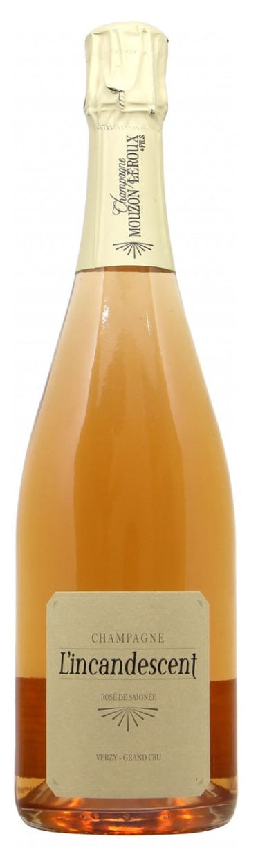 Champagne L'Incandescent Rose de Saignee, Mouzon-Leroux