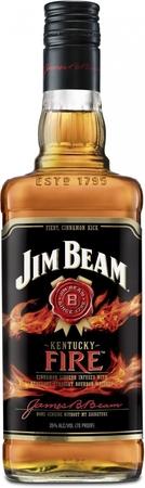 Jim Beam Bourbon Kentucky Fire-Wine Chateau