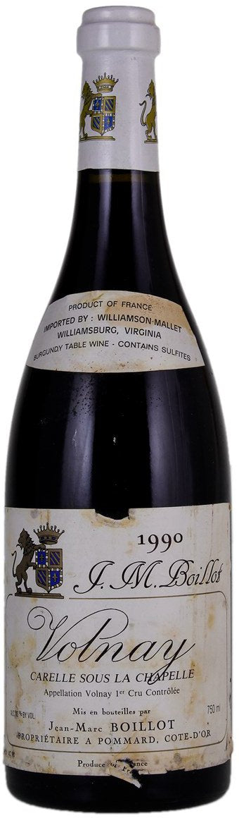 J.M. Boillot Volnay Carelle Sous La Chapelle 2017