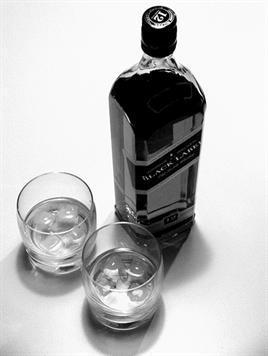 Johnnie Walker Scotch Black Label 12 Year