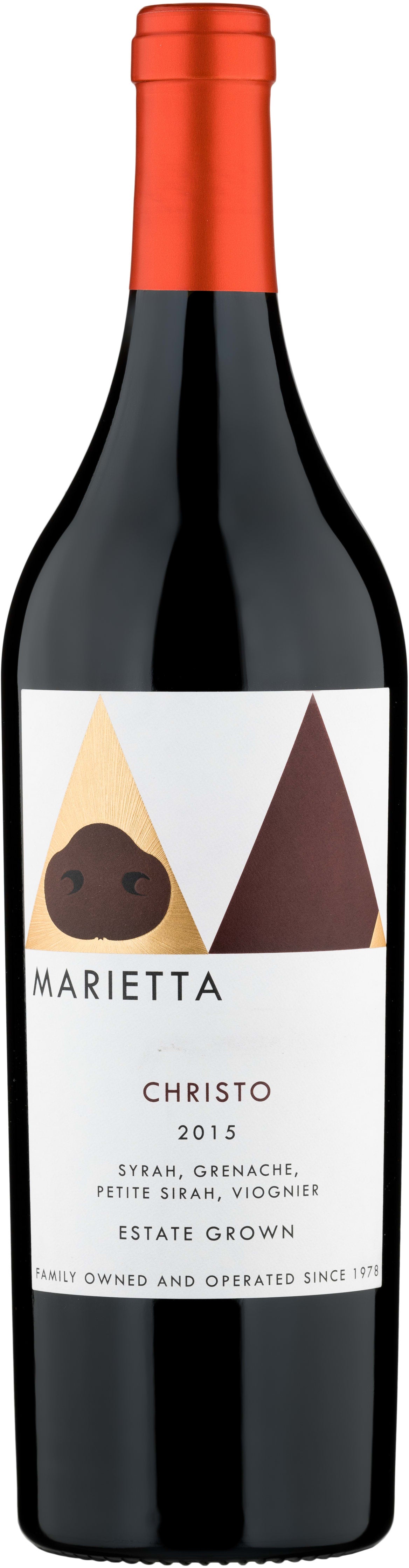 Marietta Cellars Christo Vintage 2015