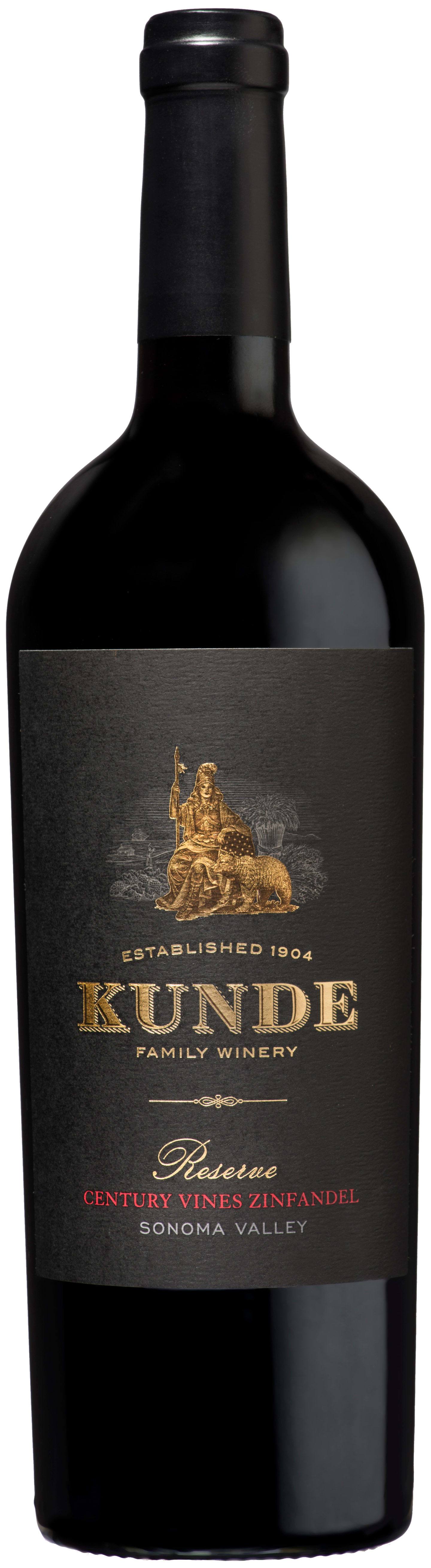 Kunde Zinfandel Reserve Century Vines 2015