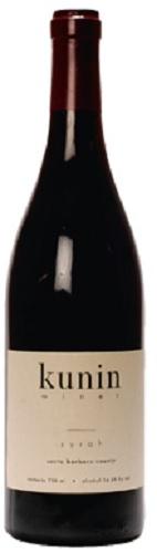 Kunin Syrah Santa Barbara County 2016